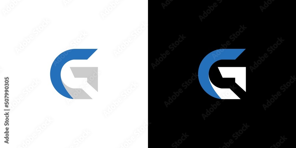 Modern and attractive letter G initials logo design 4 Modern and attractive letter G initials logo design 4