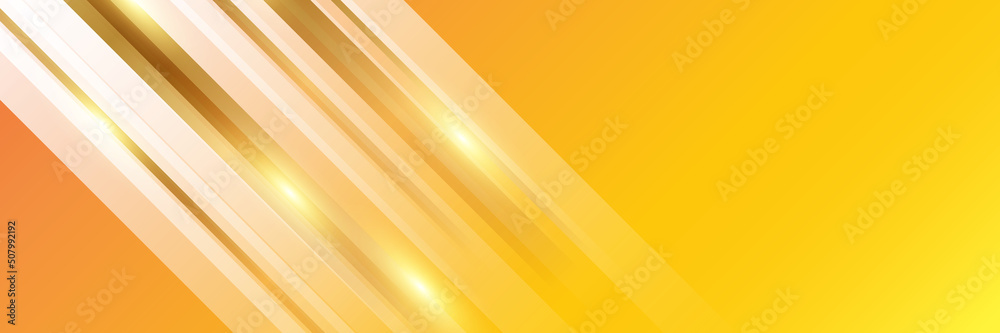 Orange abstract banner background Orange abstract banner background