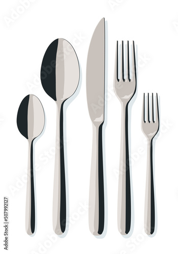 stylish cutlery set