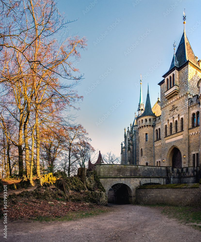 Marienburg Castle - Gothic revival castle in Lower Saxony