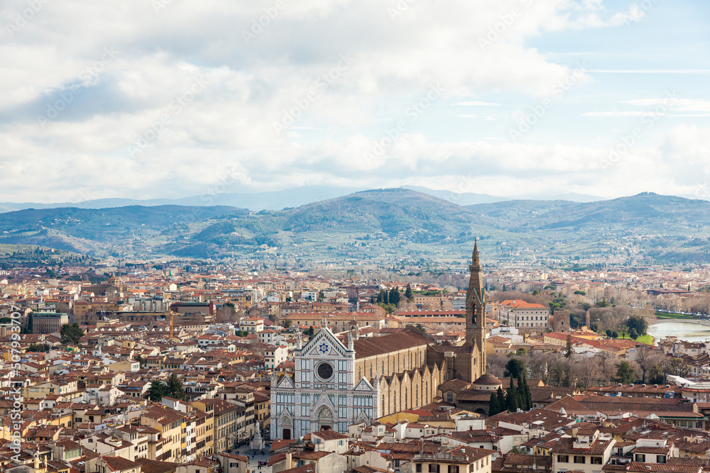 Firenze from top view