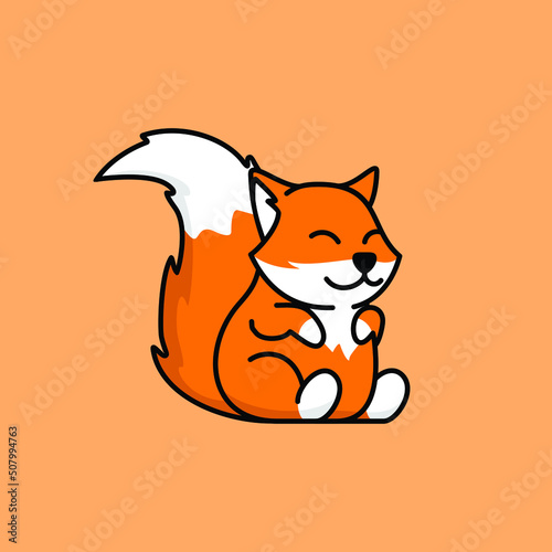 Fox with a smile