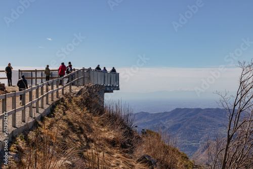 the panoramic terrace at the Valentino park