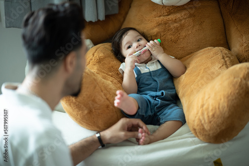 father day concept, happy a...