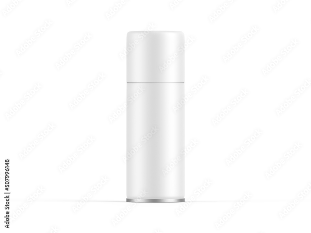 Blank aerosol spray can mockup, antiperspirant aerosol can for branding on isolated white background, 3d render illustration. Blank aerosol spray can mockup, antiperspirant aerosol can for branding on isolated white background, 3d render illustration.