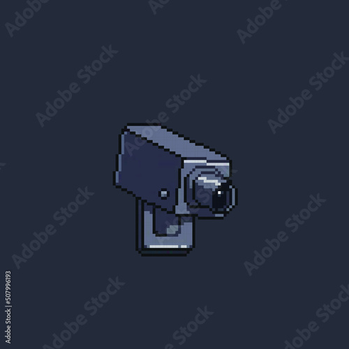 CCVT camera in pixel art style