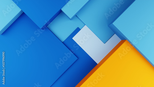 Colorful 4k background backdrop 3d render