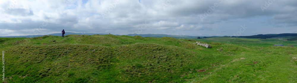 Fototapeta premium Motte de BRION - Cézallier