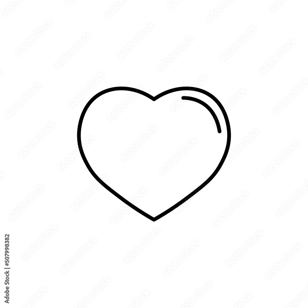 Love Icon Logo Template Illustration Design. Vector EPS 10.