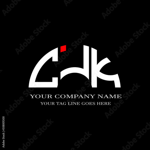 CJK letter logo creative design with vector graphic photo