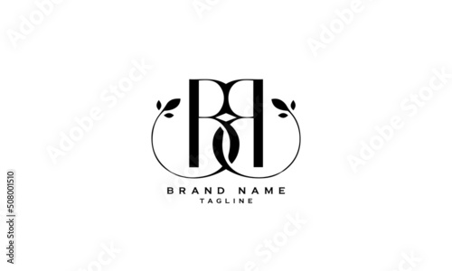 Alphabet letters Initials Monogram logo BB, B and B