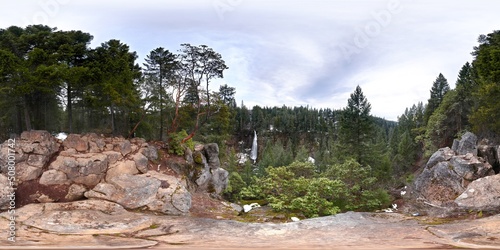 Barr Creek Falls overlook photo