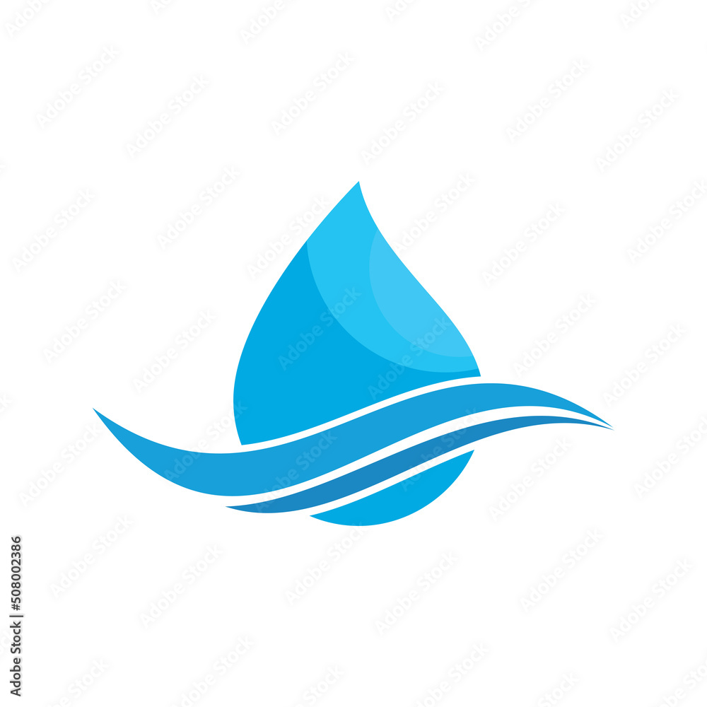 Water drop illustration Water drop illustration