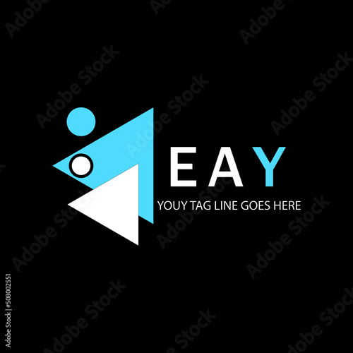 EAY letter logo creative design with vector graphic photo