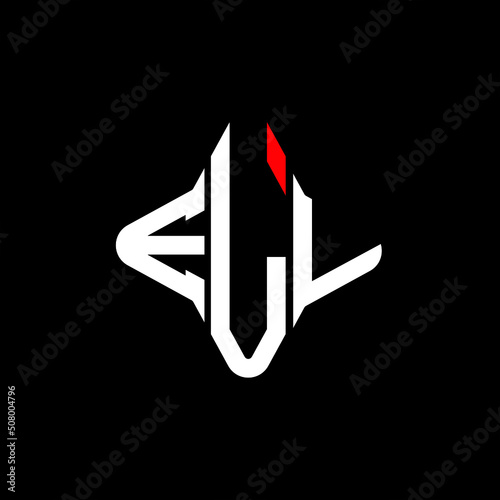 EMV letter logo creative design with vector graphic