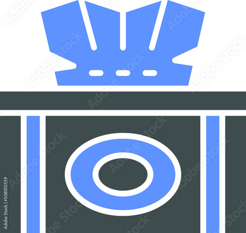 Vector Design Tissue Box Icon Style