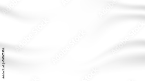 white soft creased fabric folding texture background for decorative graphic design 