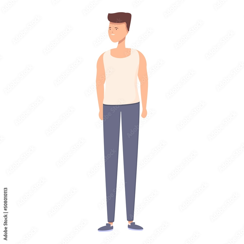 Men workout fashion icon cartoon vector. Gym plus. Sport wear Men workout fashion icon cartoon vector. Gym plus. Sport wear