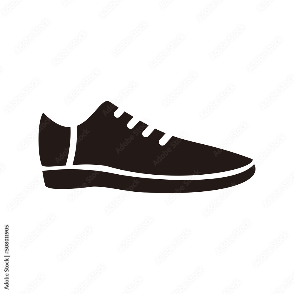 shoe vector icon illustration symbol  
