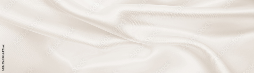 Smooth elegant golden silk or satin luxury cloth texture as wedding background. Luxurious background design. In Sepia toned. Retro style - obrazy, fototapety, plakaty 
