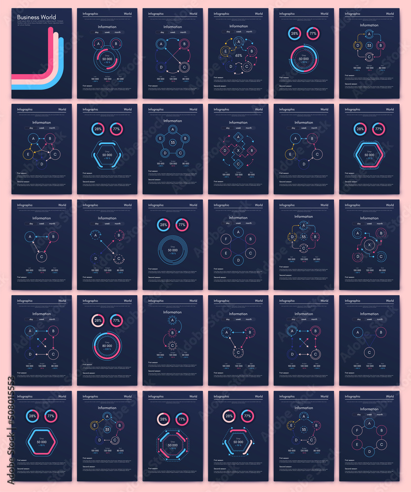Obraz premium Vector graphics infographics with mobile phone. Template for creating mobile applications, workflow layout, diagram, banner, web design, business reports