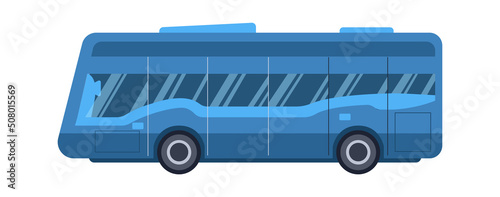 Passenger bus Public Transport. Vector illustration