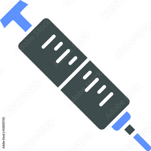 Vector Design Syringe Icon Style