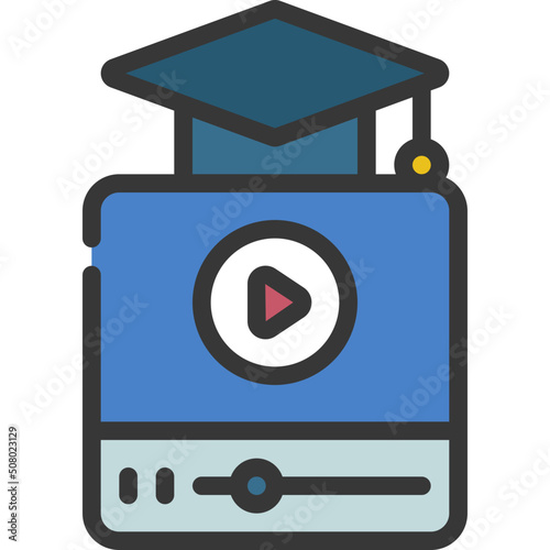 Educational Video Icon