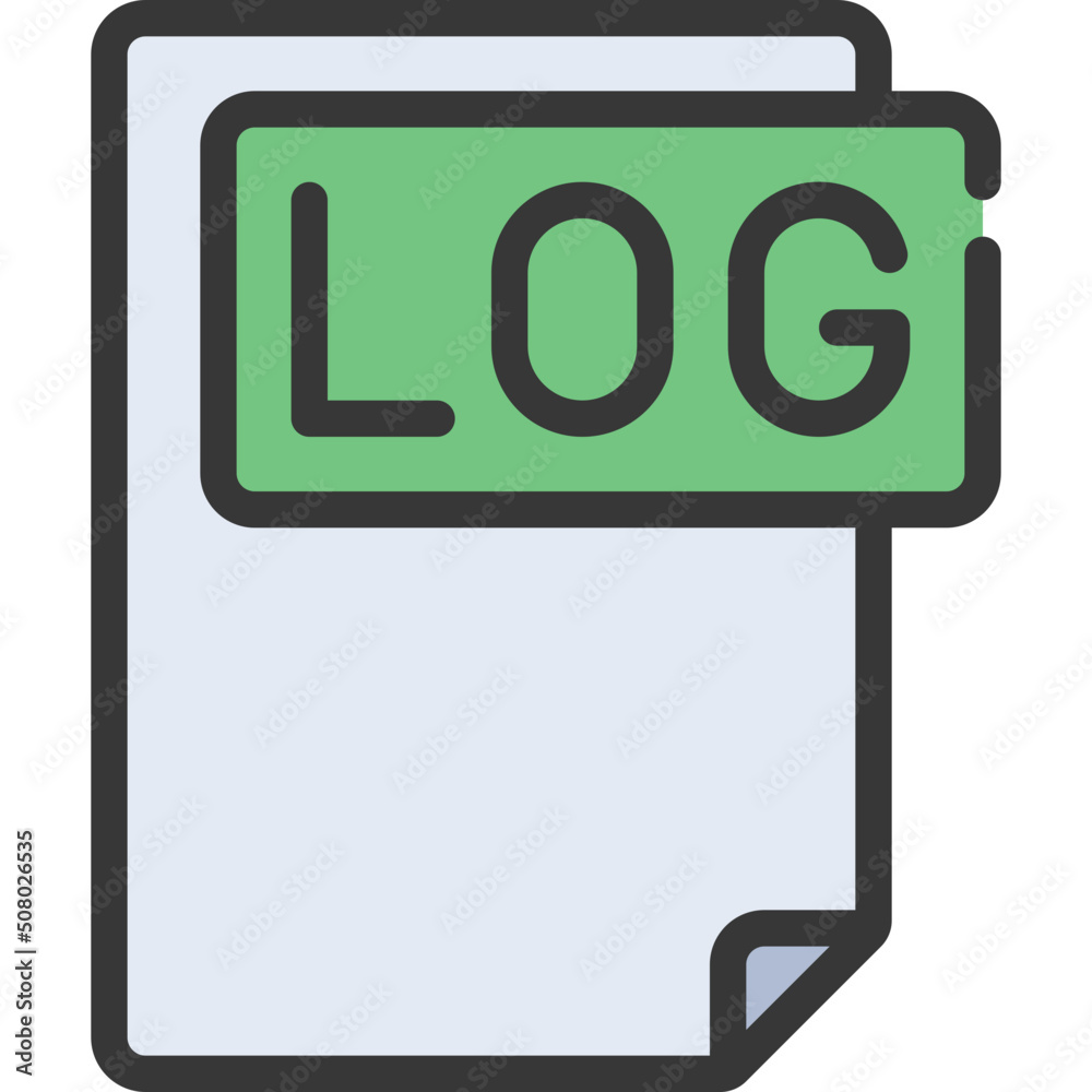 Log File Icon Log File Icon