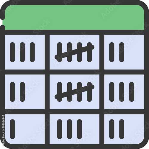 Frequency Table Icon