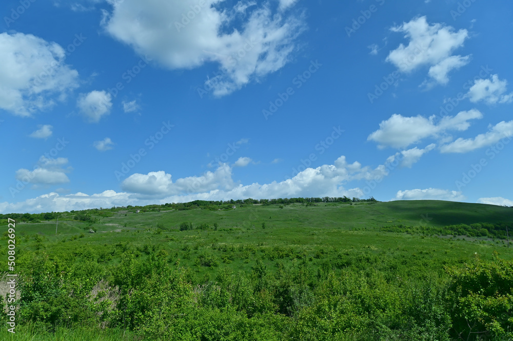 daytime landscape green alpine meadows daytime landscape green alpine meadows