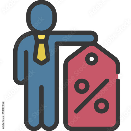 Give Sale Tag Icon