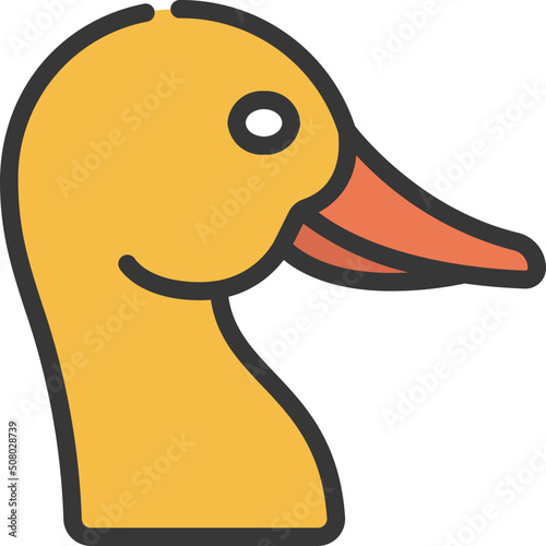 Duck Face Icon