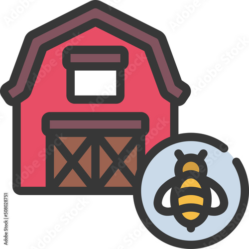 Bee Farm Icon