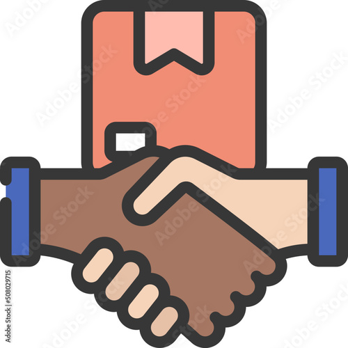 Supplier Agreement Icon