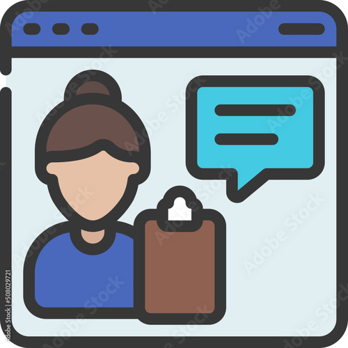Virtual Assistant Icon