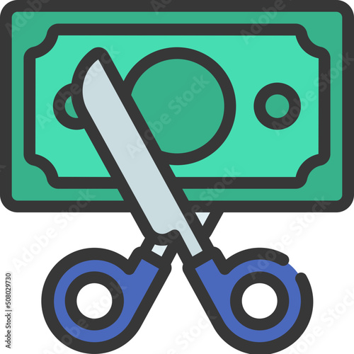 Cut Costs Icon