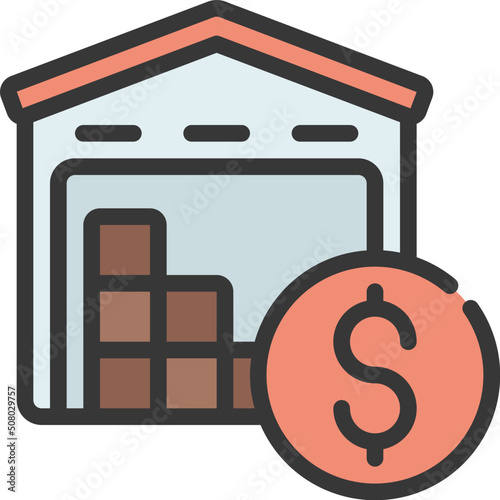 Warehouse Costs Icon