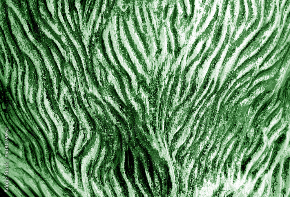 Metal rough surface with blur effect in green tone. Metal rough surface with blur effect in green tone.