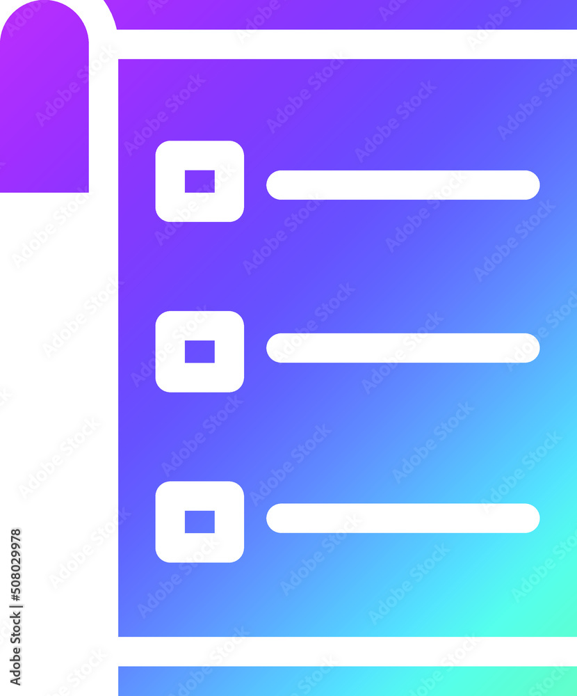 List Vector Icon Design Illustration List Vector Icon Design Illustration