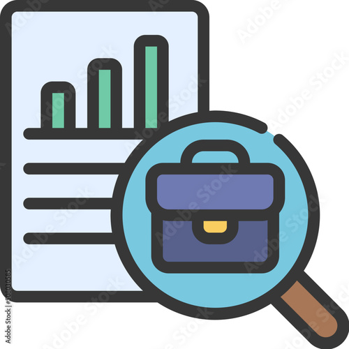 Business Reporting Icon