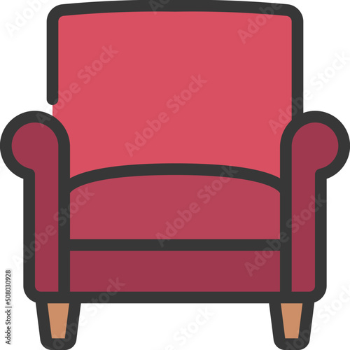 Arm Chair Icon