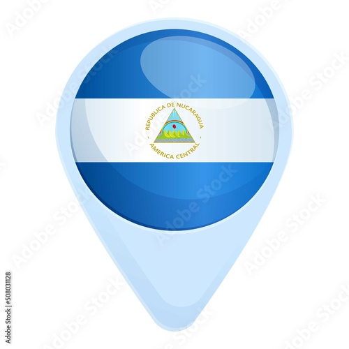 Nicaragua location icon cartoon vector. Political freedom. Independence day Free Download Nicaragua location icon cartoon vector. Political freedom. Independence day - GFXLoad