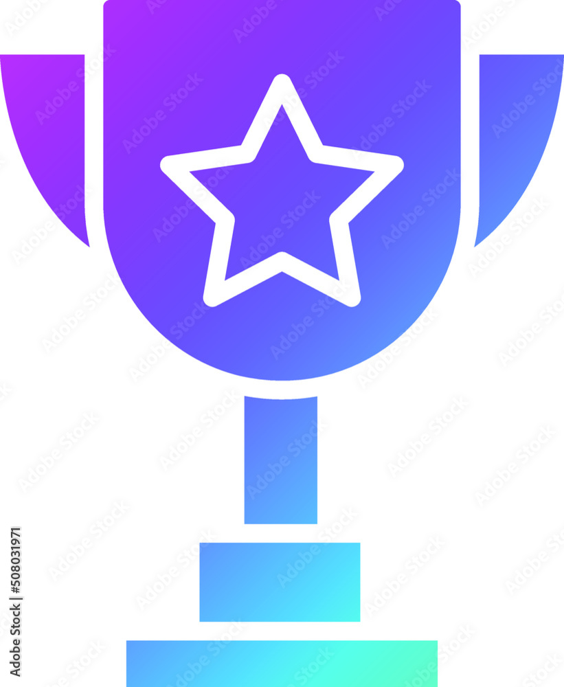 Trophy Vector Icon Design Illustration Trophy Vector Icon Design Illustration