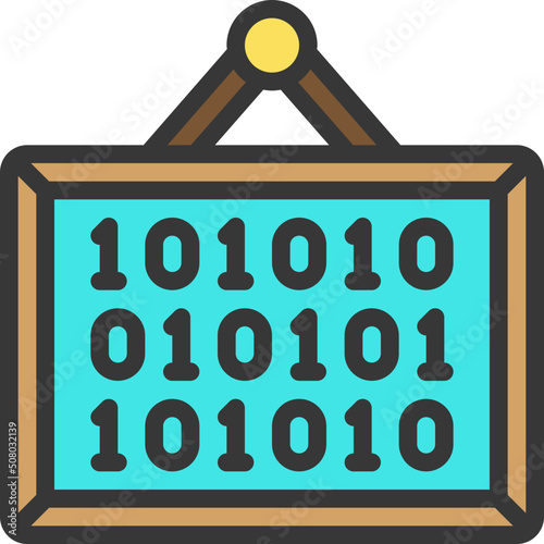 Art Binary Code Icon