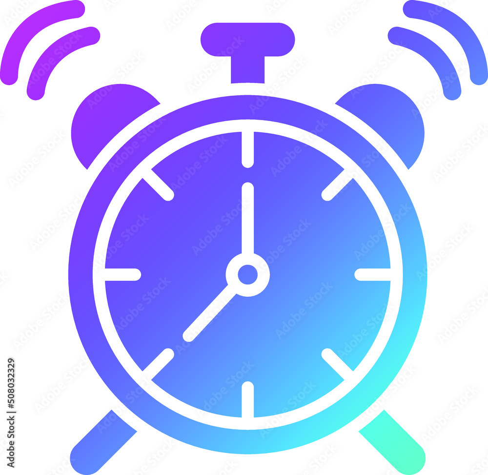 Alarm Clock Vector Icon Design Illustration Alarm Clock Vector Icon Design Illustration