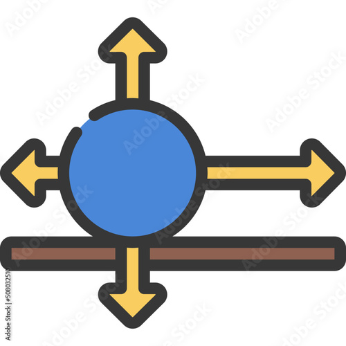 Directional Force Icon