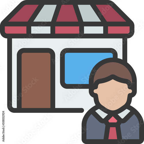 Small Business Owner Icon