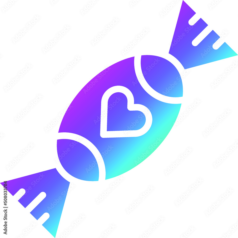 Toffee Vector Icon Design Illustration Toffee Vector Icon Design Illustration