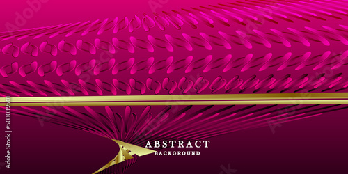 Abstract purple gold background